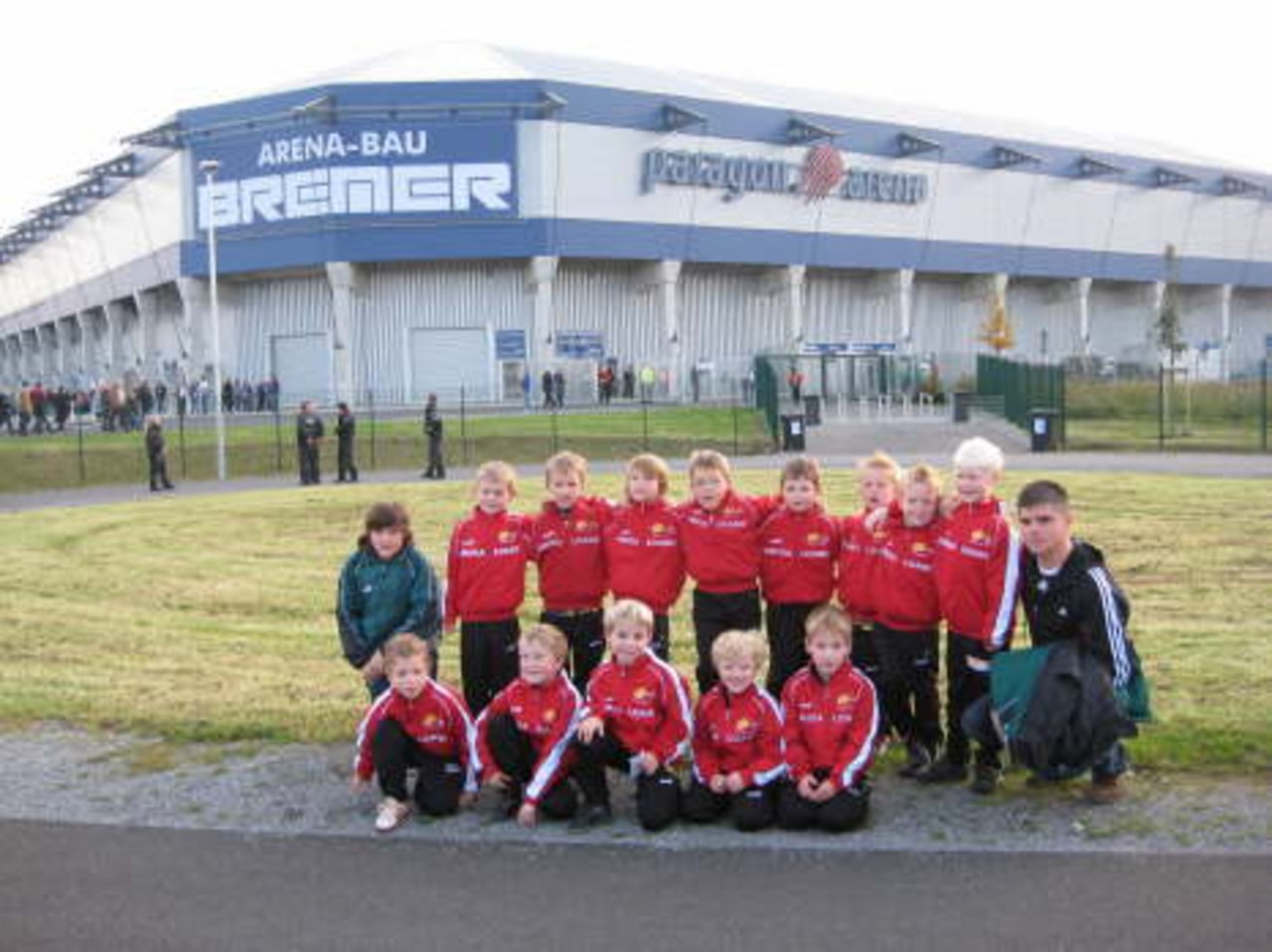 "Einlaufkids" in ENERGIE-TEAM-ARENA