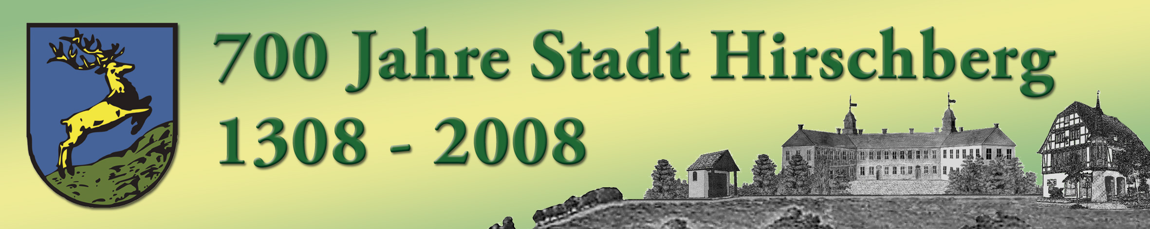 Logo zum Stadtjubiläum 2008